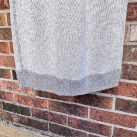 Club Monaco * Wool Cashmere Angora Gray Sweater Dress EUC - Picture 6 of 15